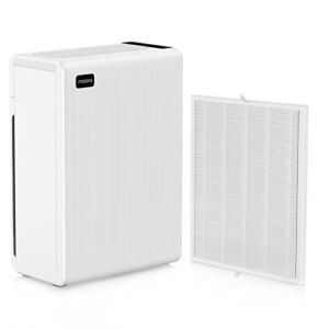 Air Purifier for Home Large Room H13 True HEPA Filter Ultra-Quiet Air Cleaner for Dust Pet Dander Smoke,Pollen for Bedroom and Office