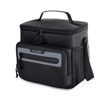 TOURIT Lunch Bag for Men Women Insulated Lunch Bag Leakproof Lunch box Lunch Cooler for Work, School, Office, Outdoor, Black | The Storepaperoomates Retail Market - Fast Affordable Shopping