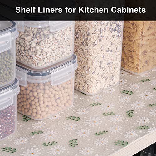 Cooyes Shelf Liner – Premium Cabinet Liner for Kitchen – Non-Slip Shelf Liners for Kitchen Cabinets – Waterproof Shelf Paper with Modern Pattern – Durable EVA Cabinet Liners | The Storepaperoomates Retail Market - Fast Affordable Shopping