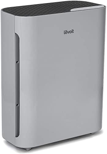 LEVOIT Air Purifiers for Home Large Room, Grey & Air Purifiers for Bedroom Home, HEPA Filter Cleaner, White | The Storepaperoomates Retail Market - Fast Affordable Shopping