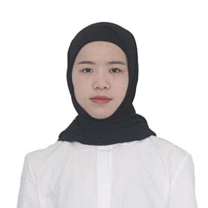 Modest Beauty Chiffon Hijabs Scarf Muslim Headscarf Turban with Tie-back Undercap