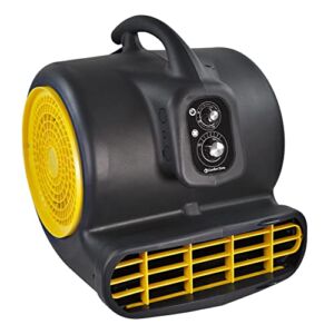 Comfort Zone CZBC121T 1/2HP High Velocity Air Mover, 3-Speeds, Timer, Adjustable Angles