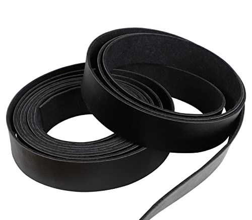 YOPITER Leather Strap ¾ Inch Wide 82 Inches Long, Leather Strip Very Suitable for DIY Arts & Craft Projects,Belts, halters,Leather Watch Straps (1.9x210cm), Black) | The Storepaperoomates Retail Market - Fast Affordable Shopping