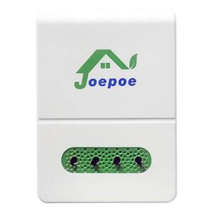 Joepoe Ionizer Air Purifier/ Plug In Air Purifier with Ion Technology Output Up to 32 Million Anions Per Second,Filterless Ion Air Purifier Plug In Home/Office Cleanse: Odors,Smell and More(1-Pack)