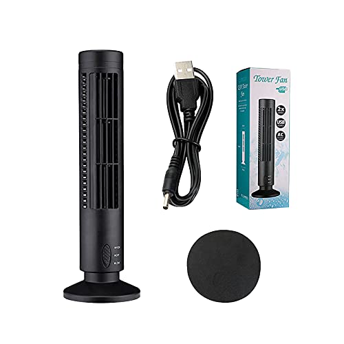 Cloudro Tower Fan With Remote,air Conditioner Fan,floor Fan-cooling Fan- Floor Fan-2 Speeds-quiet Portable Standing Bladeless For Indoor, Bedroom And Home Office Use(13 In) (Black), Small | The Storepaperoomates Retail Market - Fast Affordable Shopping