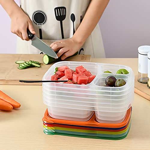 Bento Box Adult Lunch Box,Kids Reusable Meal Prep Containers With Lids Fruit Vegetable salad Snack Food Storage Container Boxes Suitable for School Work Picnic and Travel(7-Piece Set) | The Storepaperoomates Retail Market - Fast Affordable Shopping