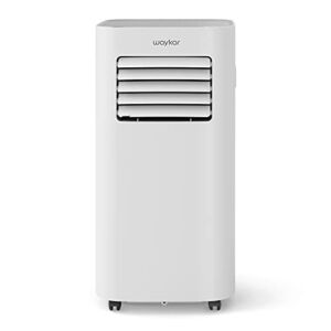 Waykar 3 in 1 Portable Air Conditioner 10,000 BTU with Dehumidifier and Fan Mode for Rooms up to 300 Sq.Ft for Home,Kitchen,RV,Bedroom