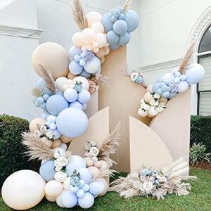 Baby Blue Balloons Garland Kit Pastel Light Arch Different Sizes Baby Shower Qualatex Birthday