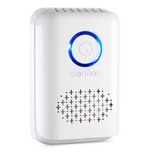 Clarifion – ODRx UV-C Light Sanitizer, Quiet, Odor Eliminator, Helps Reduce Airborne Dust, Pets, Odors, Smoke, Best for Bedroom, Kitchen