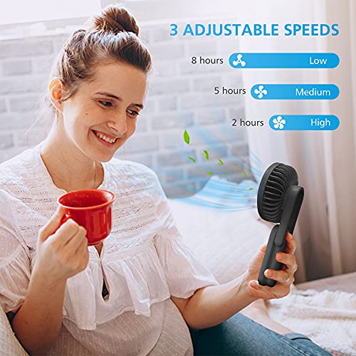 Comfier Portable Handheld Fan,Personal Fan,Mini Fan with Power Bank,Rechargeable Hand held Fan,Hand Fans Battery Operated,Small Fan for Kids Girls Women Men,Travel,Outdoor,Sports | The Storepaperoomates Retail Market - Fast Affordable Shopping
