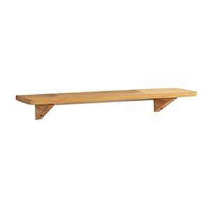 Household Products Solid Wood Wall Shelf, Natural Floating Shelves Storage Shelf Wall Hanging Partition, Decorative Display Racks for Bedroom Living Room Bathroom Office Kitchen