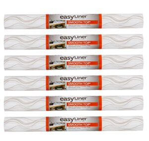 Duck EasyLiner Brand Smooth Top Shelf Liner, Grey Svelte, 20 in. x 6 ft, 6 Rolls, Taupe