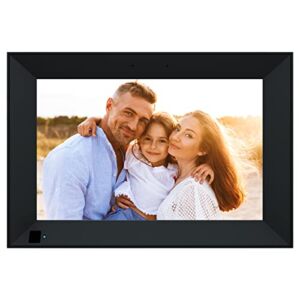 Digital Picture Frame 2022 Upgrade 10.1 Inch WiFi Digital Photo Frame with IPS HD Touchscreen, Auto-Rotate,Auto Dim, Share Photos and Videos Instantly via App from Anywhere