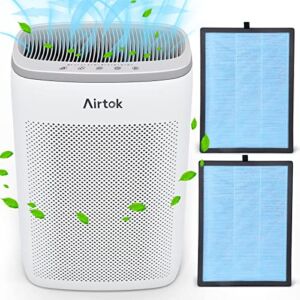 Air Purifiers for Home Large Room and Bedroom up to 1100 ft² H13 True Filter 100% Ozone Free Air Cleaner for Smokers, Pet and Allergies Remove 99.99%Allergens, Dust, Odor, Smoke, Pollen (A