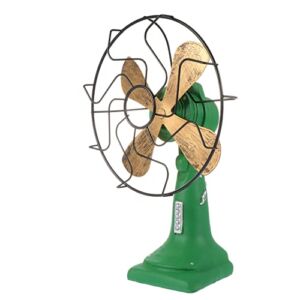VOSAREA Retro Table Fan Oscillating Indoor Outdoor Standing Floor Fan Fits Your Home Decor