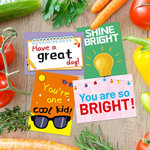 School Lunch Box Notes for Kids 60 Pcs Positive Affirmation Love Note Cards for Boys and Girls Lunchbox | The Storepaperoomates Retail Market - Fast Affordable Shopping