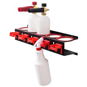 Spray Bottle Storage Rack Car Detailing Organizer For Bottles