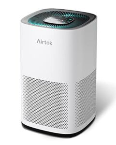 AIRTOK Air Purifiers for Home Bedroom Large Room with H13 True HEPA Filter| 793 ft2 Coverage Max| Air Cleaner Filter for Wildfire Smoke Dander Odor| 99.9% Removal to 0.1mic| Ozone-Free, Night Light