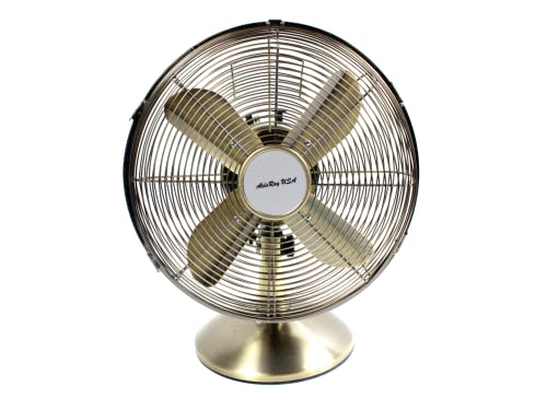 12 Inches Desk Fan (Bronze) | The Storepaperoomates Retail Market - Fast Affordable Shopping