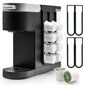 DIXMEMG Coffee Pod Holder for Keurig K-cup, Side Mount Kcup Storage, Perfect for Small Counters Wall Storage Organizer(2 Packs/ for 16 K Cups)