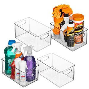 ClearSpace Plastic Pantry Organization and Storage Bins – Perfect Kitchen Organization or Kitchen Storage – Fridge Organizer, Refrigerator Organizer Bins, Cabinet Organizers