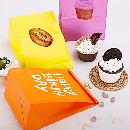 TOMNK 36pcs Paper Party Favor Bags, 9 Colors Small Gift Bags, Wrapped Treat Bag for Birthdays, Baby Showers, Crafts and Activities, May Day, Wedding (Assorted Colors) | The Storepaperoomates Retail Market - Fast Affordable Shopping