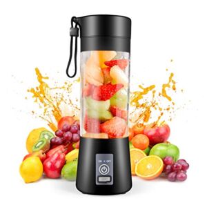 BALYWOOD Portable Blender,Personal Blender with USB Rechargeable Mini Fruit Juice Mixer,Personal Size Blender for Smoothies and Green 3.22×3.22×9.8