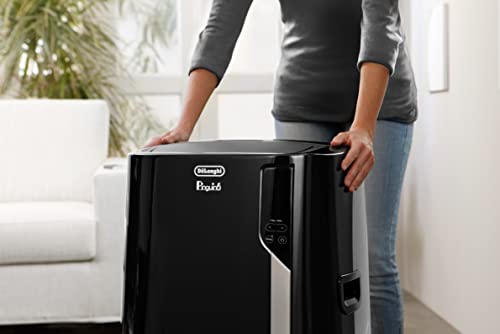 DeLonghi Portable Air Conditioner 12,500 BTU,cool extra large rooms up to 550 sq ft,wifi with alexa,energy saving,heat,quiet,remote,AC Unit,dehumidifier,fan,programmable,window venting kit,EL376HRGFK | The Storepaperoomates Retail Market - Fast Affordable Shopping