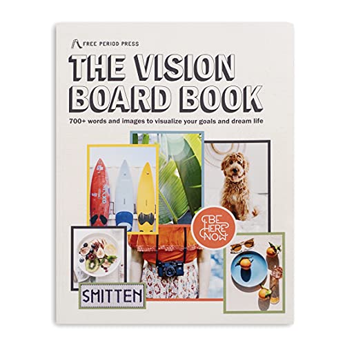 Free Period Press Vision Board Book, 700+ Words & Images in All Categories, for Visualizing Your Life Goals & Dreams, Playful, Stylish and Diverse Pictures for Collage Making & Scrapbooking | The Storepaperoomates Retail Market - Fast Affordable Shopping