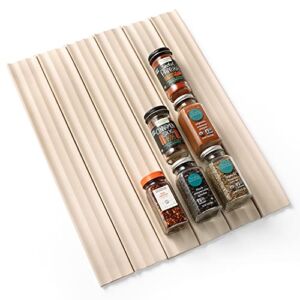 YouCopia SpiceLiner Spice Drawer Liner, 10ft Roll, Sandstone