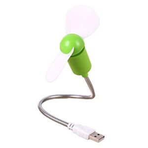 Mini Snake Fan Silent Soft Leaf Fan Computer USB Fan Bendable Freely