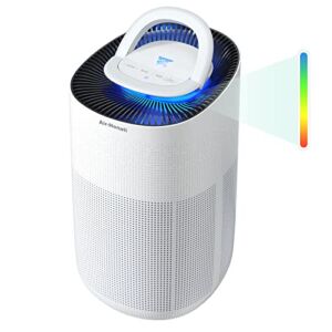 Air-Honati Air Purifiers, Air Purifier for Home Large Room , Smart Air Purifiers for Bedroom, HEPA Air Purifier for Pets, Remove 99.99% Odors Dust Pollen, Up to 2763 ft²，With Auto Mode H13 HEPA Filter