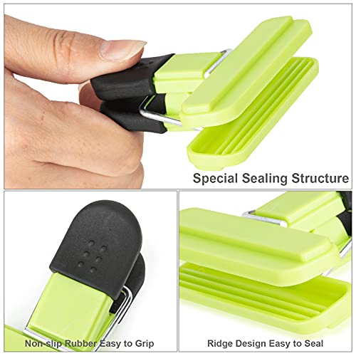 10PCS Large Chip Clips, Bag Clips, Food Clips, Sealing Clips (3 Large & 7 Small Size) , Heavy Duty Bag Clips for Food Storage with Air Tight Seal Grip, PPKKAI | The Storepaperoomates Retail Market - Fast Affordable Shopping
