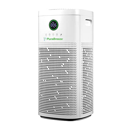 PuraBreeze Air Purifier for Home, Office, up to 1180 sq. ft. w/ HEPA and UV Filtration, Odor Smoke Dust and Mold | The Storepaperoomates Retail Market - Fast Affordable Shopping