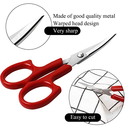 5 Pcs Set of Seam Ripper Kit, Stitch Ripper with Thread Cutter, Tape Measure, Scisson (Red) | The Storepaperoomates Retail Market - Fast Affordable Shopping