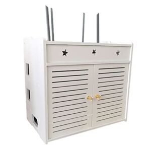 Floating Shelf Floating Shelves Wireless Router Storage Box WiFi Router Modem Cable Power