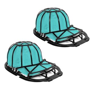 Upgraded 2 pack Eguink Hat washer for Washing machine,Baseball Hat Washer.Hat Cage for Washer, It can Keep Hats In Shape.
