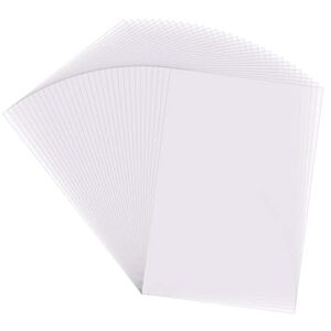 100 Sheets Tracing Paper, 8.5 x 11 inches Artists Tracing Paper White Trace Paper Translucent Clear Paper for Sketching Tracing Drawing Animation