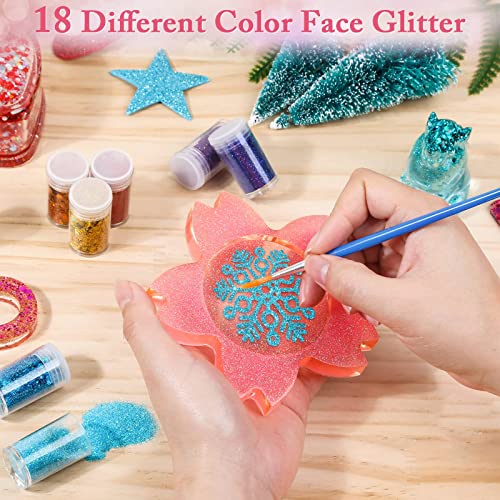 36 Pcs Fine and Chunky Glitter for Resin, Audab Fine Glitter Powder Assorted Holographic Resin Glitter Nail Sequins for Hair, Makeup, Slime, Resin Tumblers, Resin Molds | The Storepaperoomates Retail Market - Fast Affordable Shopping