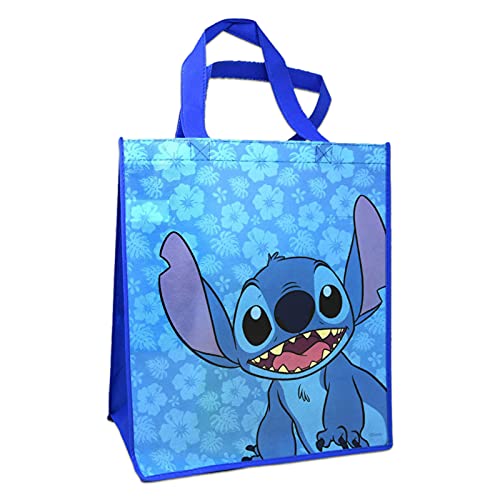 Disney Stitch Tote Bag Bundle Lilo and Stitch Accessories – 3 Pc Stitch Grocery Bag Set with Disney Tsum Tsum Tattoos (Stitch Reusable Bags) | The Storepaperoomates Retail Market - Fast Affordable Shopping