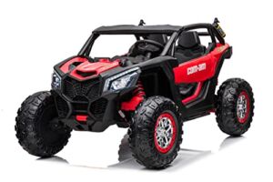24V Freddo Toys New UTV 2 Seater Ride on… (Red)