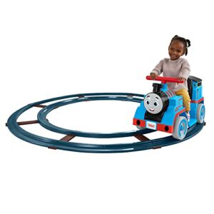Power Wheels Thomas & Friends battery-powered ride-on train with track for indoor play, toddler toys, for ages 1-3 years [Amazon Exclusive]