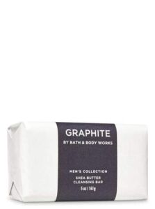 Bath and Body Works GRAPHITE For Men Shea Butter Cleansing Bar 4.2 oz