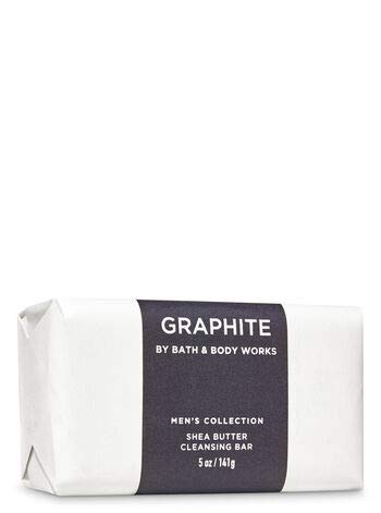 Bath and Body Works GRAPHITE For Men Shea Butter Cleansing Bar 4.2 oz | The Storepaperoomates Retail Market - Fast Affordable Shopping