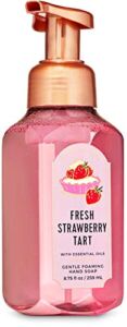 White Barn Candle Company Bath and Body Works Fresh Strawberry Tart Gentle Foaming Hand Soap 8.75 Ounce