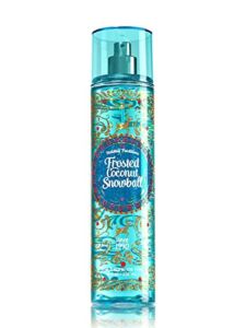 Bath and Body Works Holiday Traditions Frosted Coconut Snowball Body Mist. 8 Oz