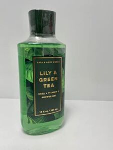 Bath and Body Works Lily and Green Tea Shower Gel Wash 10 Ounce