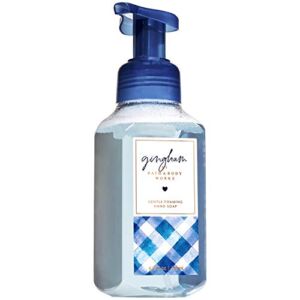 Bath and Body Works GINGHAM Gentle Foaming Hand Soap 8.75 Fluid Ounce (2019 Limited Edition)