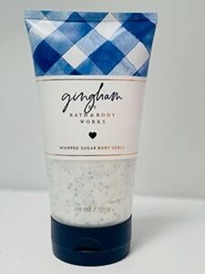 Bath and Body Works Signature Collection GINGHAM Whipped Sugar Body Scrub 6.2 oz / 175 g