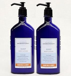 Bath & Body Works Aromatherapy Sleep – Warm Milk & Honey Body Lotion Twin-pack – 6.5 Oz New
